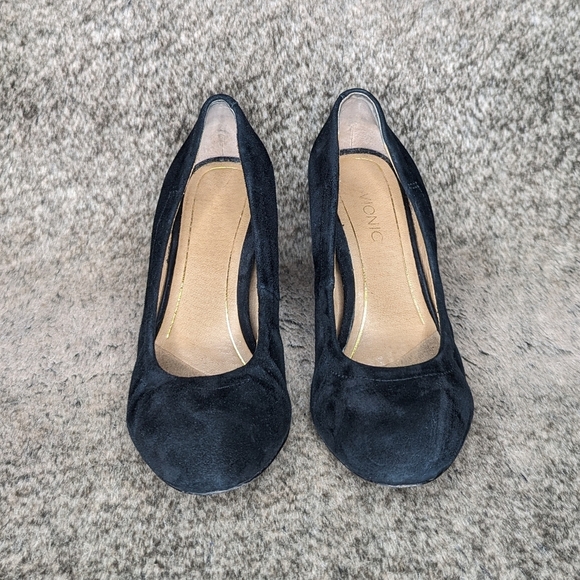 Vionic Camden Wedge Pump Black Women's 6.5 - Picture 5 of 14